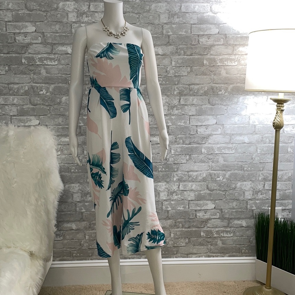 Strapless jumpsuit